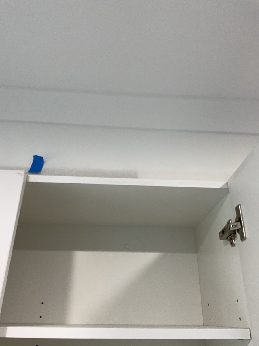 Ground floor painting, recorded during a handover inspection in Oran Park